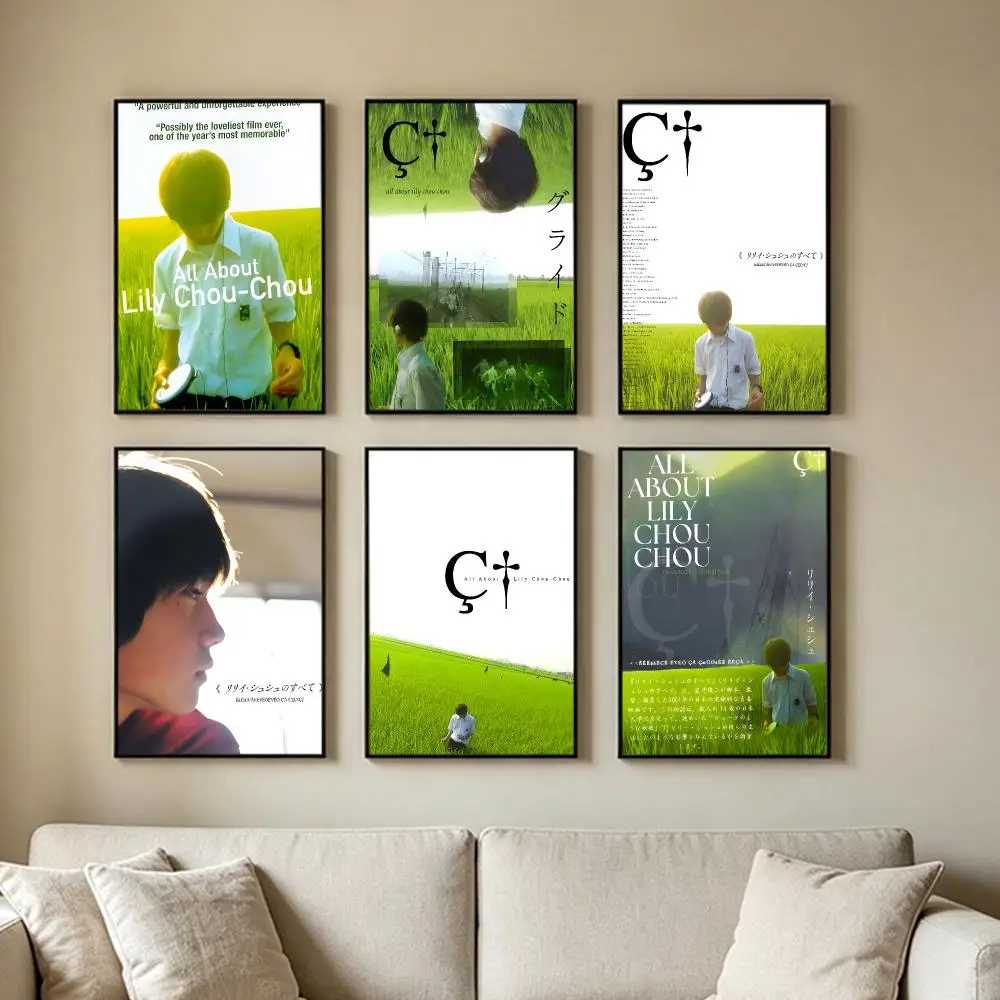 Movie A-All About Lily Chou Chou Poster Print Art Pictures Home For Living Room And Bedroom Wall Decor Frameless Painting
