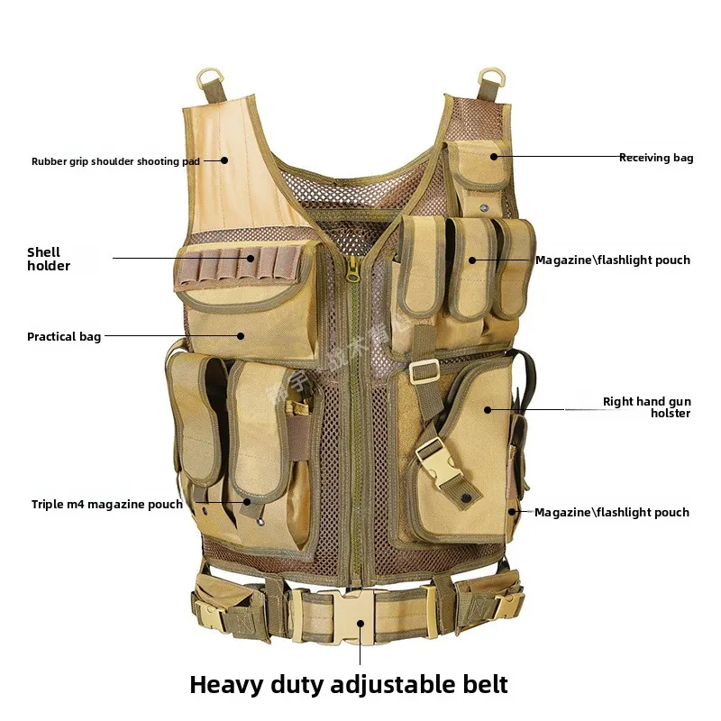 Tactical Vest Breat…