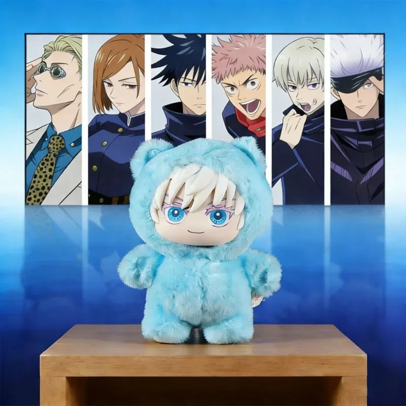 

2026 // Новая серия игрушек EAKI Jujutsu Kaisen Season 2 Cat Park Party: коллекционные фигурки-кулоны Годжо Сатору в закрытых коробках, модель для сумок