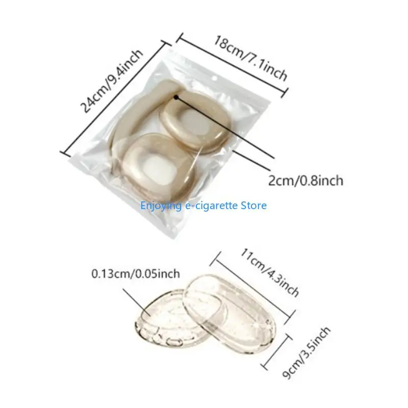 Silikon Schutzhülle Transparent Case Set Staubdicht Silikon Protector Y4QF – Detail 6