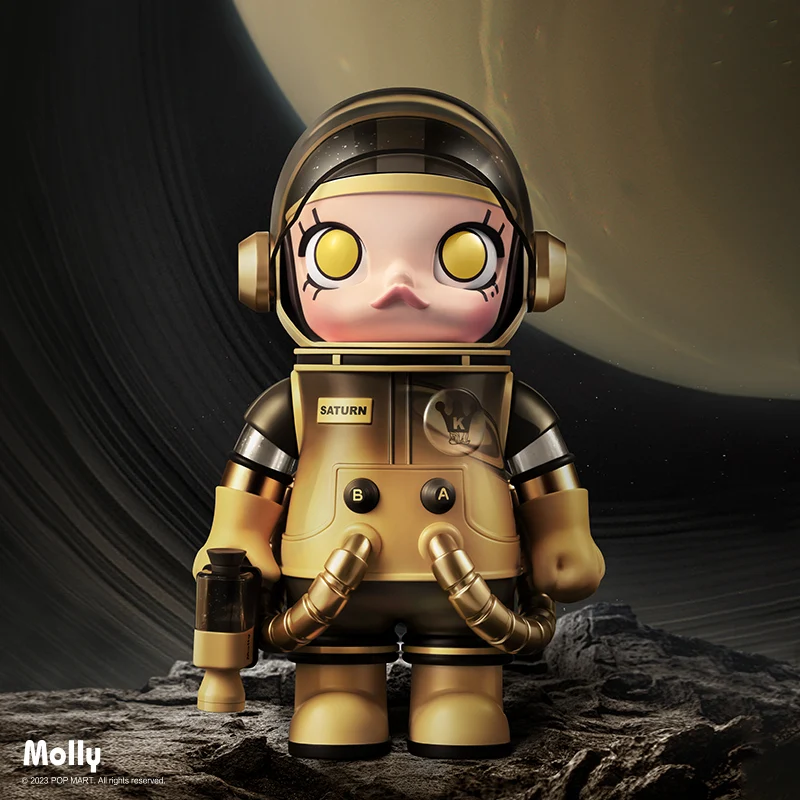 POP MART-Boîte mystère de la série MEGA SPACE MOLLY 400%, 1/6 pièces