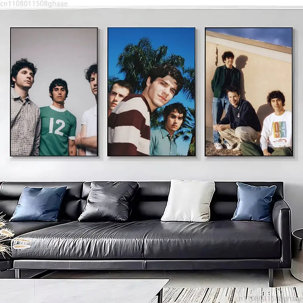 Wallows Band Classic Poster Wall art print art suitable for living room bedroom bar parlor home decoration gift