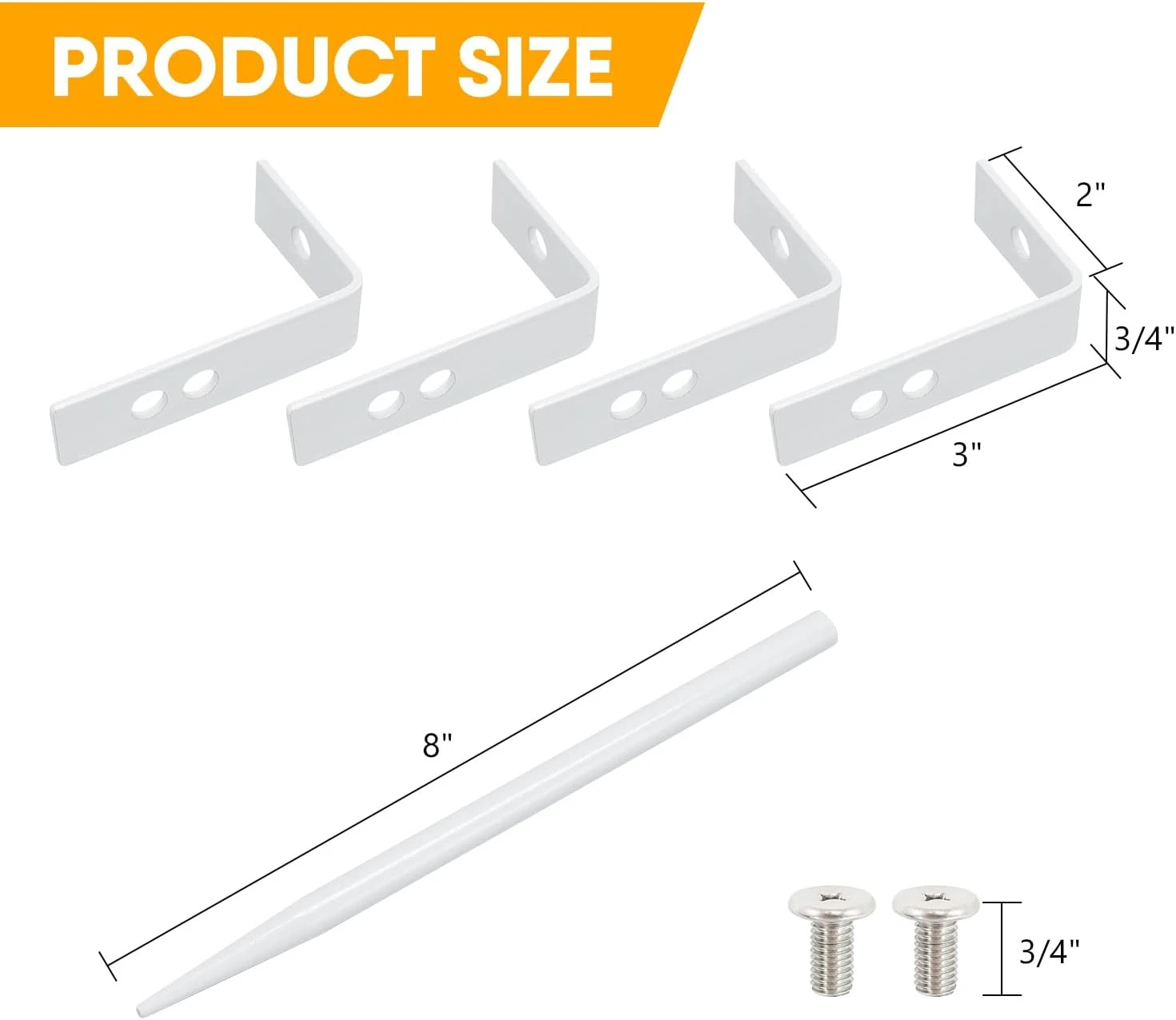 4 Pack Galvanized Iron Rainwater Downspout Bracket Adjustable Support Frame For 2 To 4 Inch Drain Pipe Gutter System Black