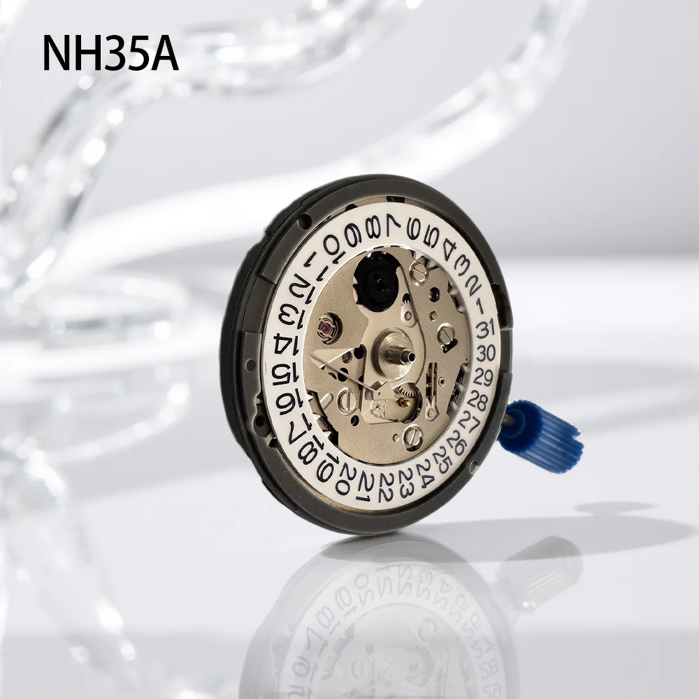 Original NH35A Automatic Movement - Japan High Accuracy Cost-Effective Watch Repair Parts for Seiko Mods DIY for Watchmakers