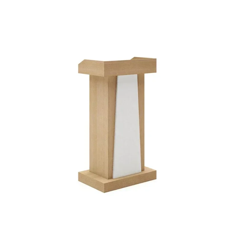 Modern new style custom wooden designs size lecture  table church podium