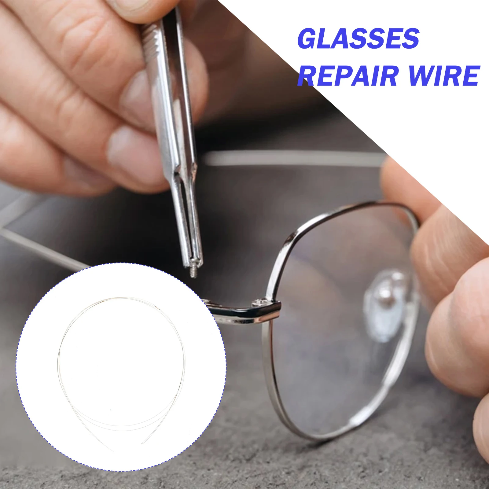 

2pcs Silver-based Brazing Wire Glasses Repair Low Melting Point High Hardness Waterproof Metal Alloy Welding Wire Solution Bar
