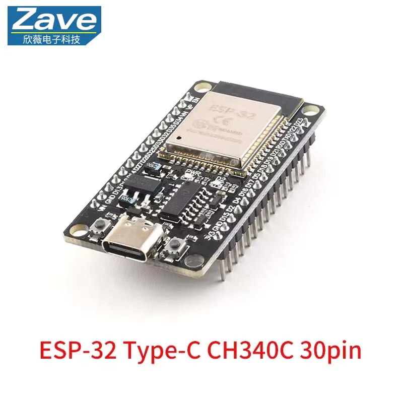 ESP32 Entwicklungsboard WiFi Bluetooth Modul 32D 32U CH340 CP2102 Typ-C Micro USB 30Pin 38Pin für Arduino