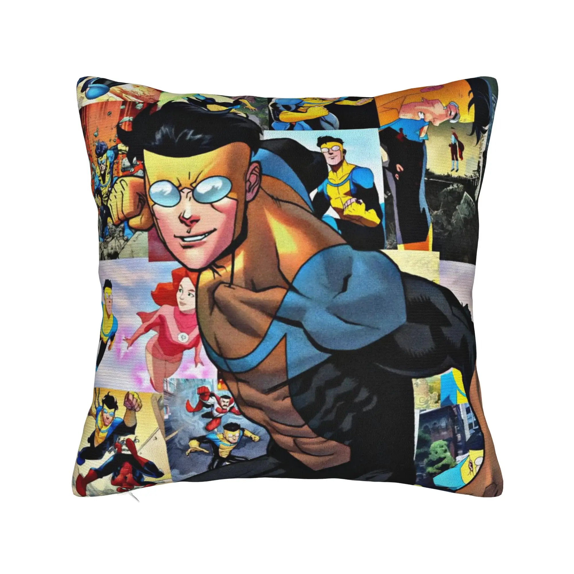 Decorative Pillowcase Invincibles Comic Merch Home  Pillow Case Cover Zippered Multi-Size