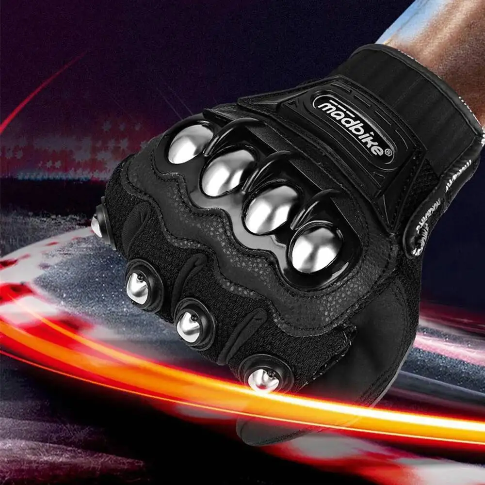 

Уличные защитные дышащие перчатки для езды на мотоцикле с сенсорным экраном и половиной пальца для мужчин и женщин