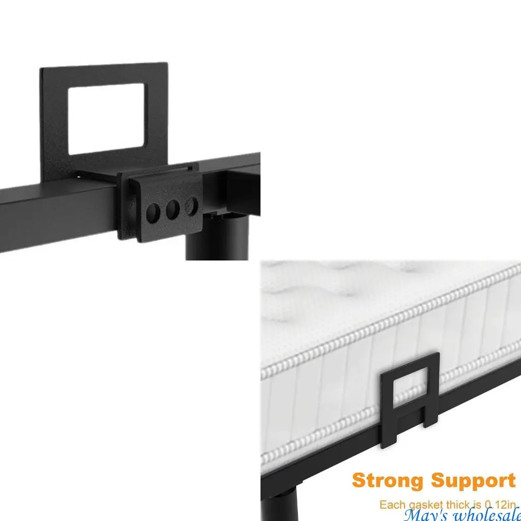 

Нескользящие кронштейны для быстрой установки каркаса кровати, подходящие для большинства стандартных размеров 448A