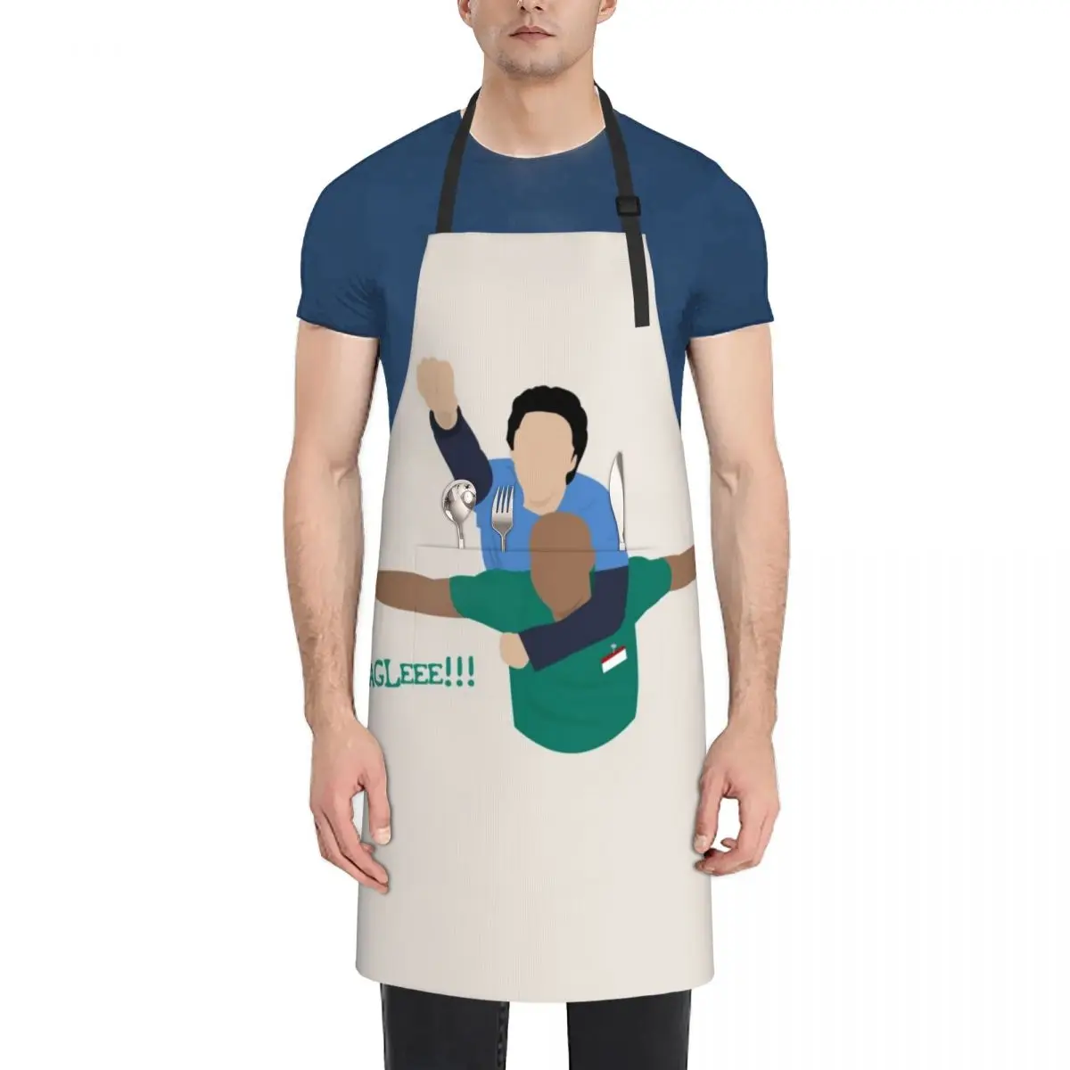 

Scrubs Eagle Apron manicurist Korean Apron