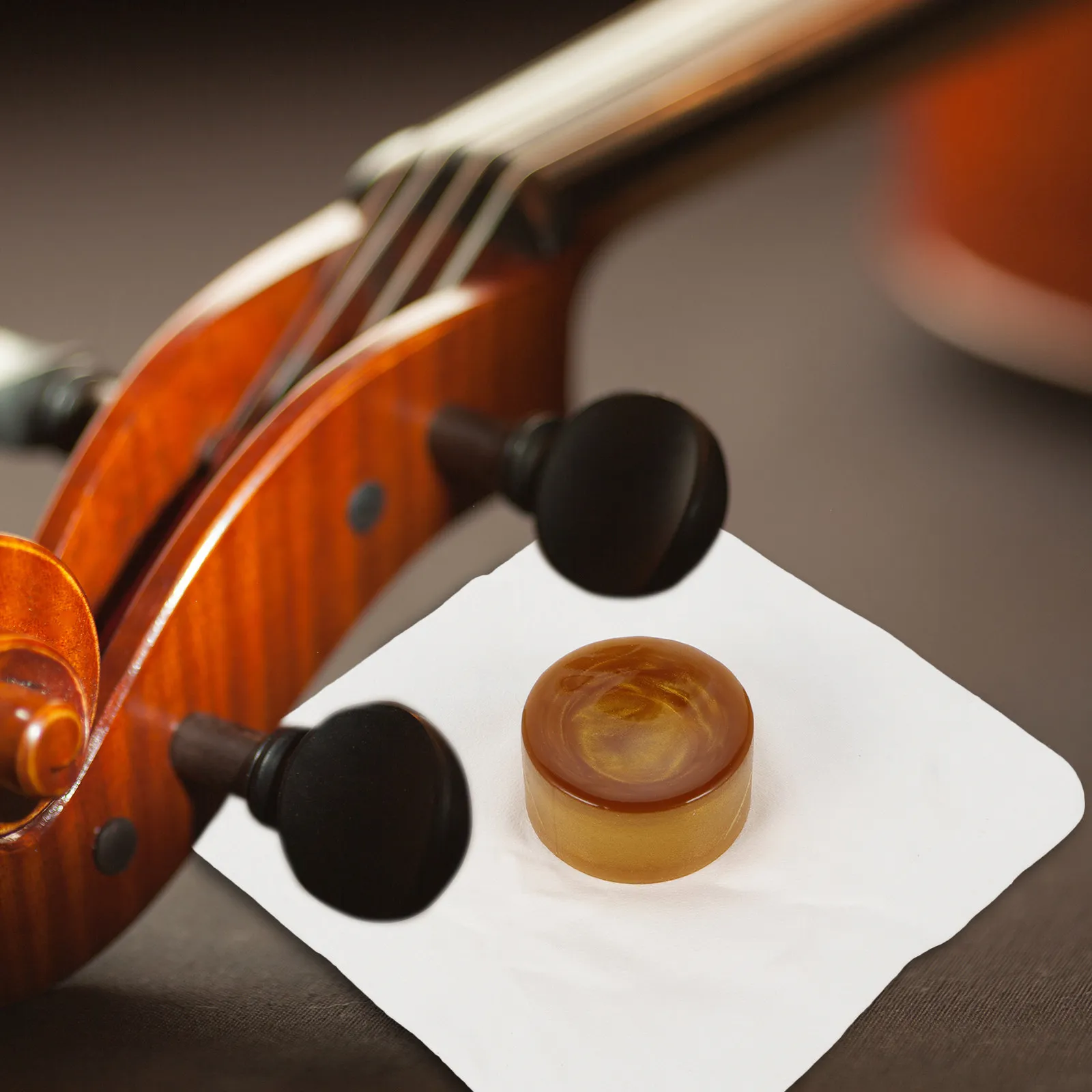 Professional Low Dust Natural Rosin for Violin Viola Cello String Instrument Premium String Maintenance Tool Higher Purity