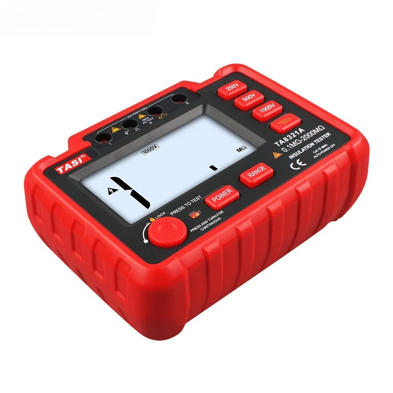 

Электрический измеритель высокого сопротивления 1000 В, 2500 В, тестер сопротивления изоляции, цифровой 500 В, высоковольтный электронный качающийся