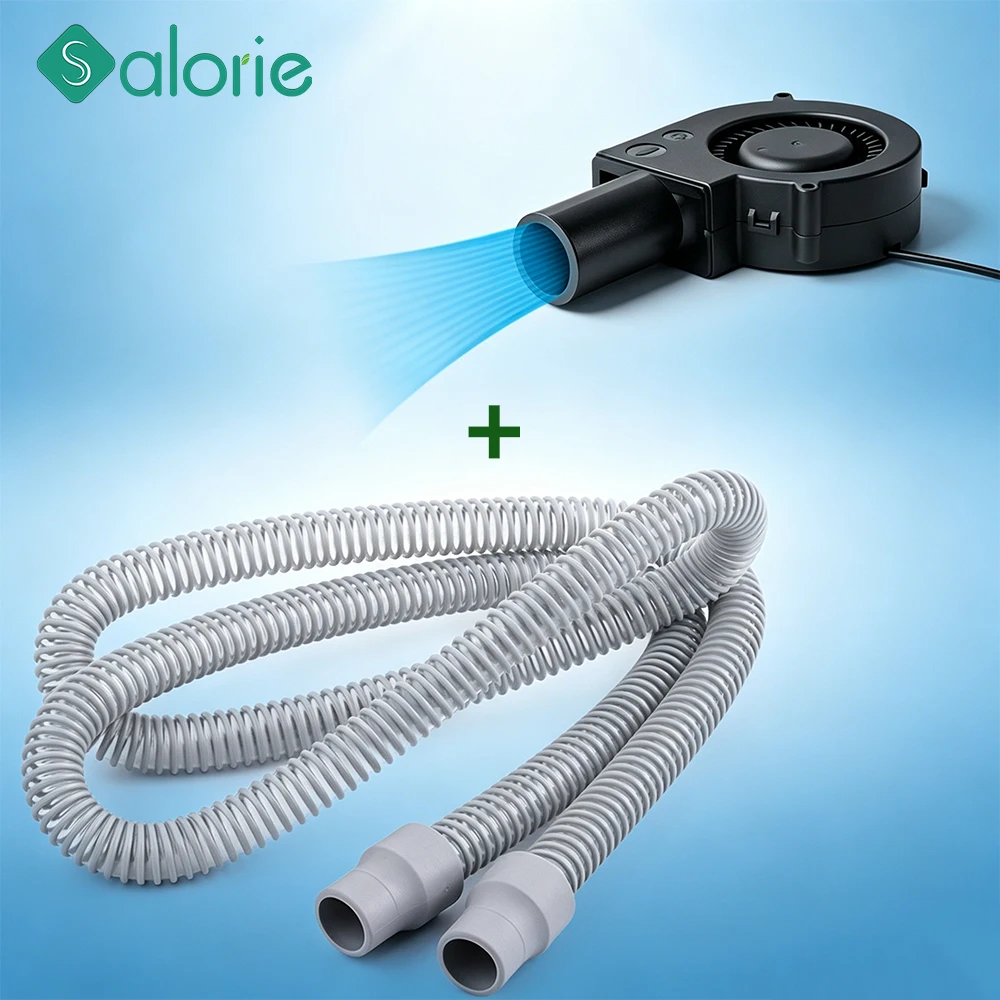 22mm Tube + CPAP Hose Blower Dryer High Speed Centrifugal Fan with Standard CPAP Hose Accessory