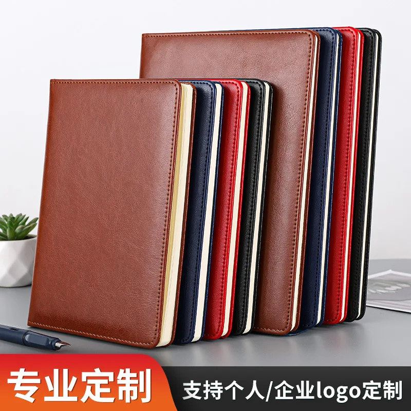 Business office notebook enterprises can print logo meeting minutes notebooks for primary and secondary school students