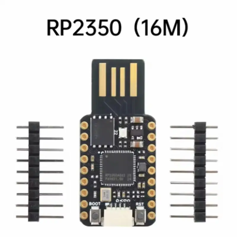 

1Pcs RP2350-USB 16MB Flash Mini Development Board Module Dual-Core RP2350A Chip 520KB For Raspberry Pi PICO2 RP2350