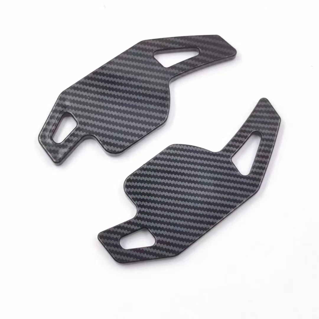 Carbon Fiber Car Steering Wheel Paddle Shift DSG Direct Shifter Gear For Audi Q5 8R 2009 2010 2011 2012 2013 2014 2015 2016 2017