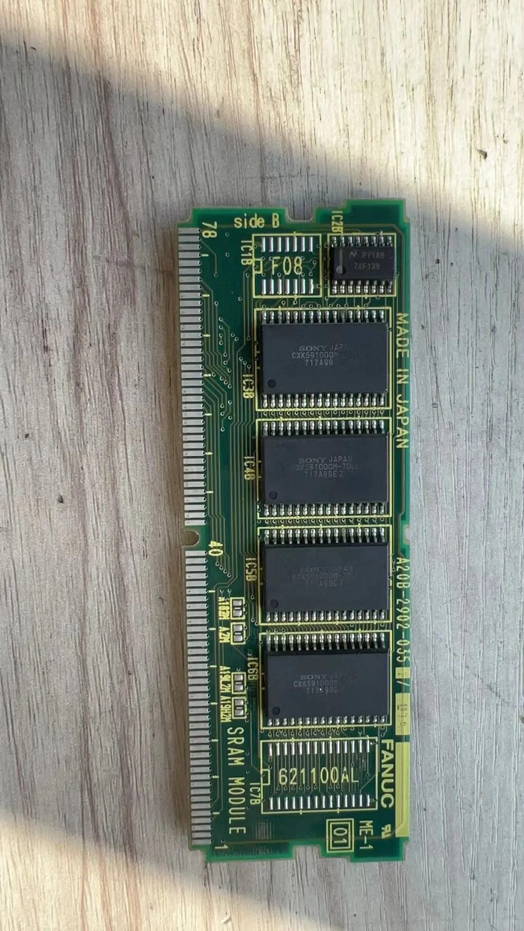 تم اختبار لوحة دوائر Fanuc A20B-2902-0351 بشكل جيد A20B 2902 0351
