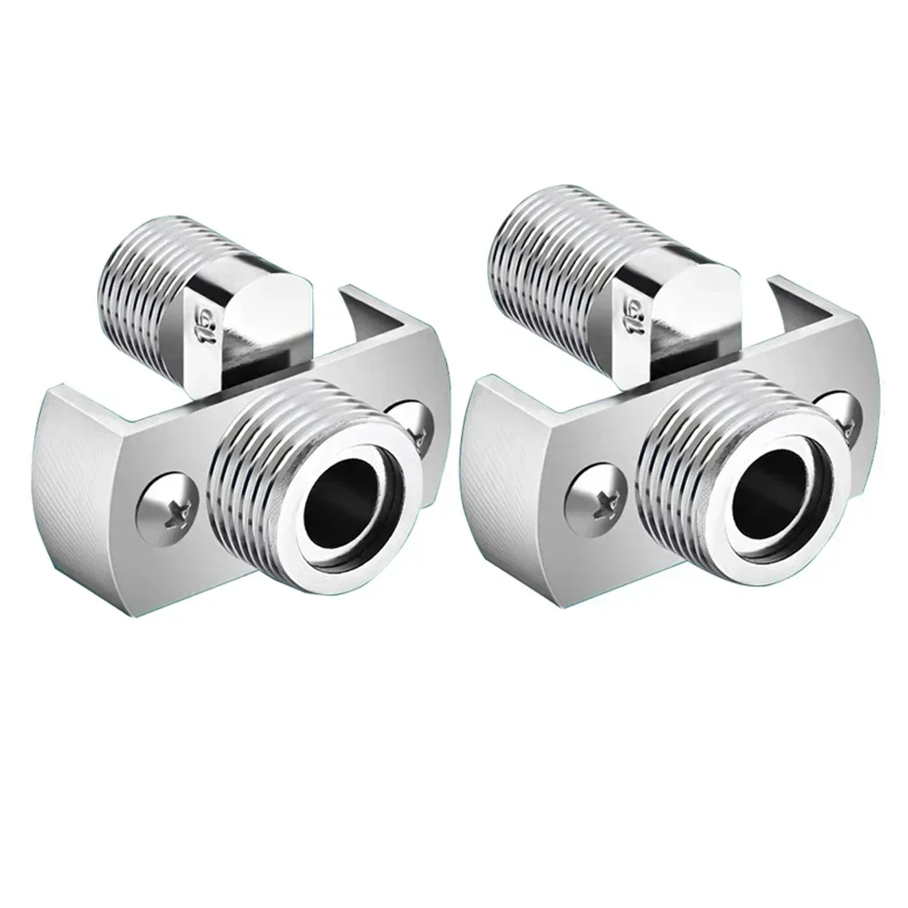 40 מעלות מתכוונן הברז מעוקל רגל מעוגל פינה אקסצנטרי בורג מתאם מקלחת