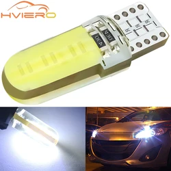 1pcs T10 W5W Silicagel Trunk Turn Signal Light Wedge License Plate Led Car Marker Lamp Interior Reading Dome Auto Parking Bulb
