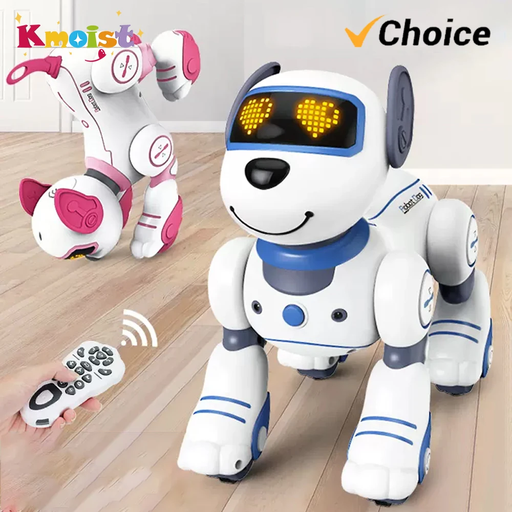 Chien robot cascadeur marche phtalélectrique, télécommande magique pour animaux de compagnie, jouet intelligent tactile, jouets pour enfants