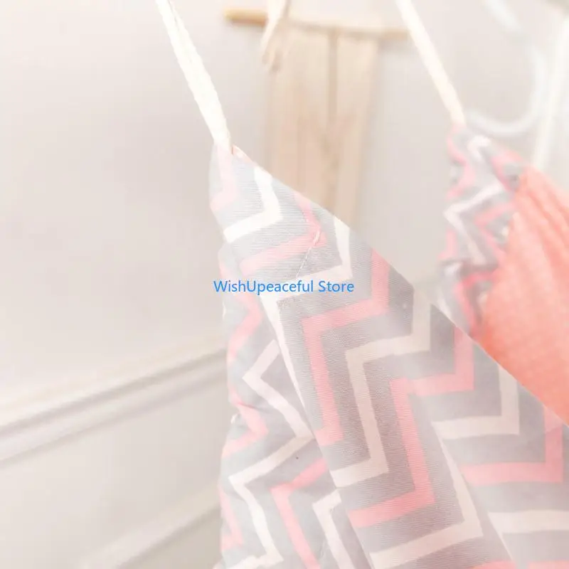 34YA Võng Trẻ Đu Trẻ Cotton Túi Vải Ghế Phòng Bé Trang Trí Nhà Trong Nhà Ngoài Trời Giỏ Đồ