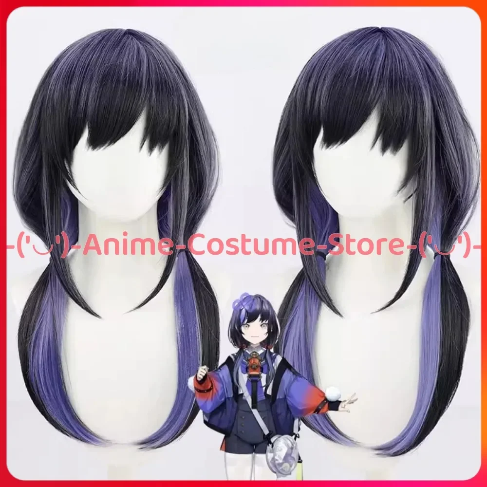 

NIJISANJI VTuber Pontonei Sento Nei Косплей Парик Аниме Игровой Персонаж Хэллоуин Костюм Парики Термостойкие Синтетические Волосы