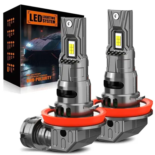 30000LM Canbus H8 H9 H11 faros LED H16JP 9005 HB3 9006 HB4 lámpara Led 3570 CSP bombillas de faros de coche 150W Turbo ventilador 6500K 12V