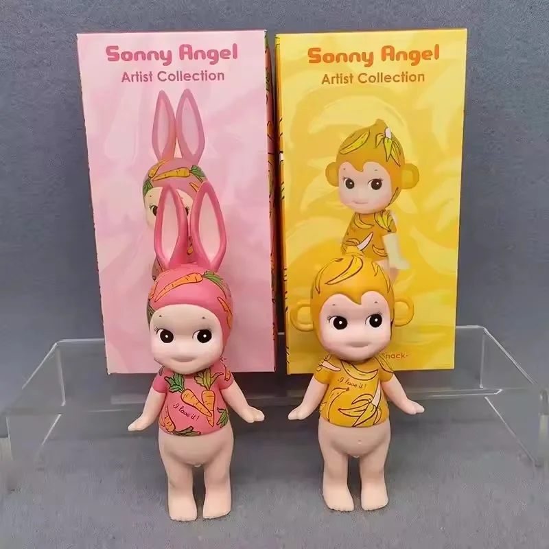 High Quality Sonny Angel Doll Cupid Morning Glory Marine Kiss The Elephant Rabbit Photo Props Blind Box Toy Festival Gifts