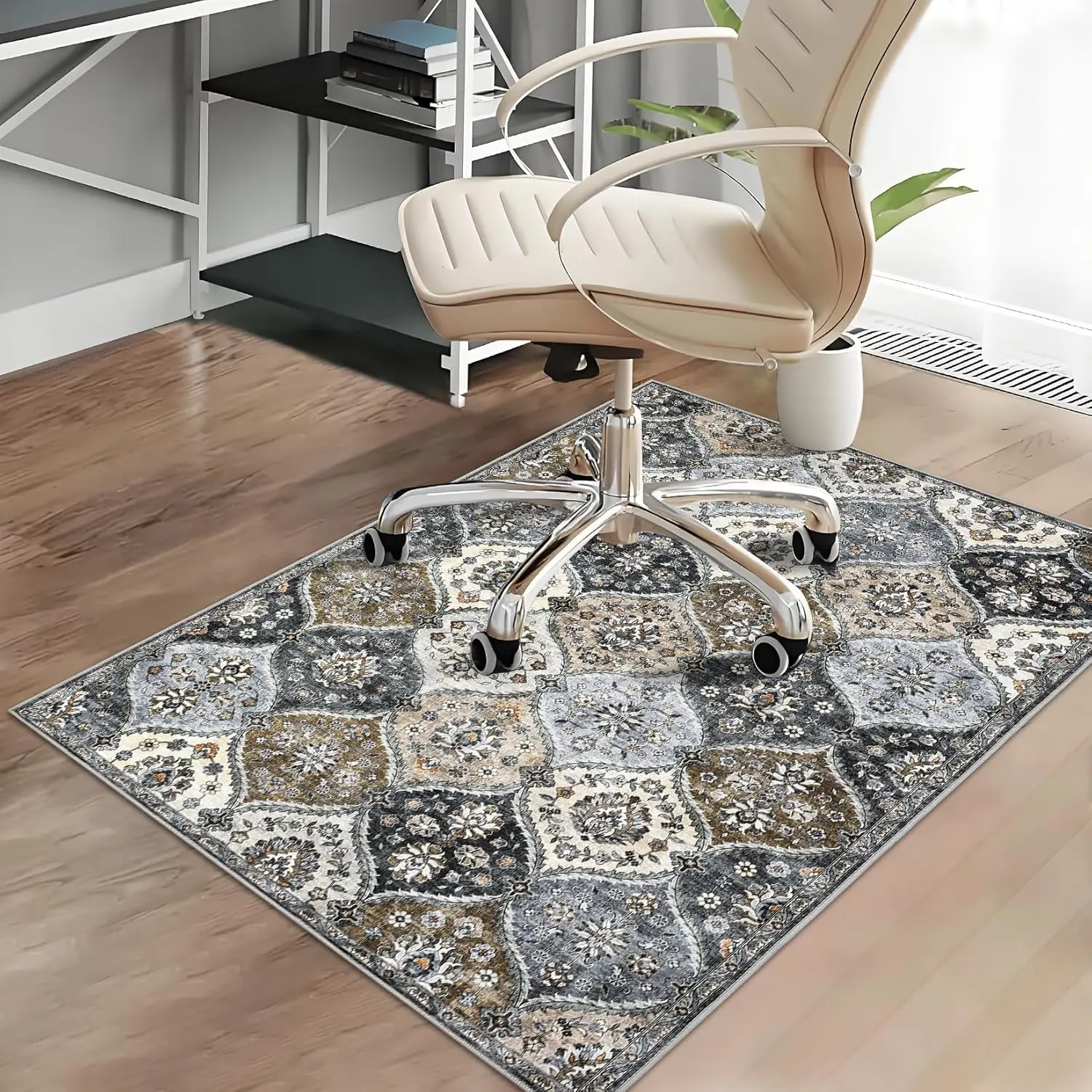 Office Chair Mats for Hardwood Floor, Desk Chair Mat for Hard Floor, Gaming Computer Chair Mat Office Rug for Rolling Ch