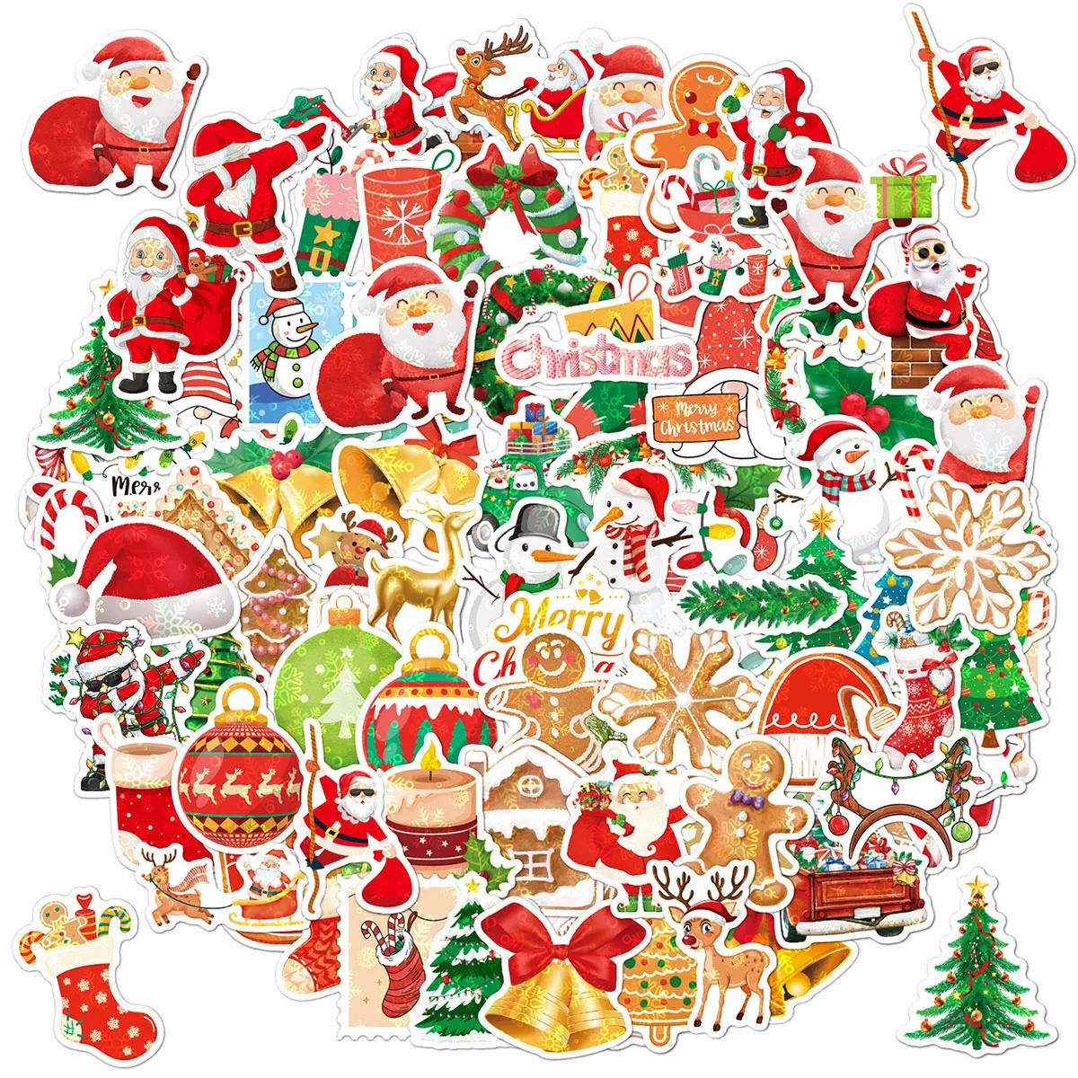 100Pcs Make Your Own Christmas Stickers for Kids Christmas Sticker Crafts for Kids  Christmas Activities for Kids Toddlers