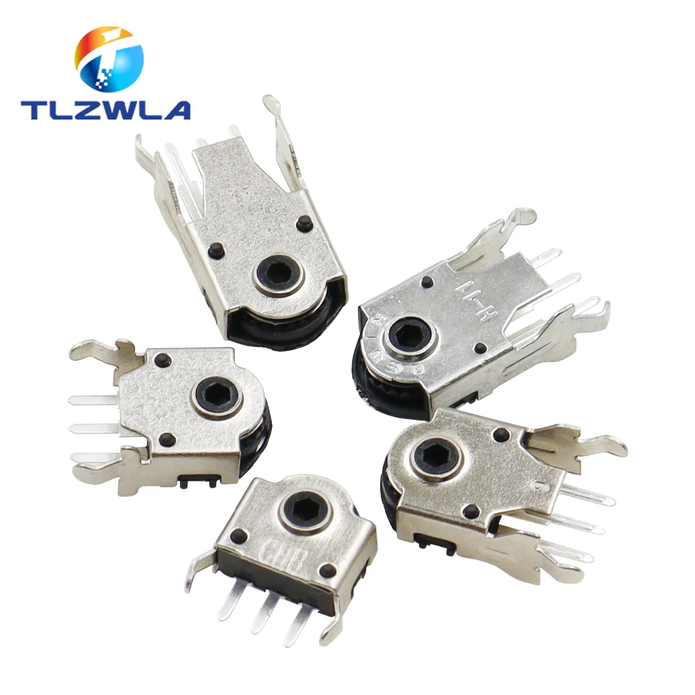 10PCS Mouse Encoder 5MM 7MM 9MM 11MM 13MM Rolling Switch Roller Encoder 5H 7H 9H 11H 13H Mouse Navigation Mouse Connector