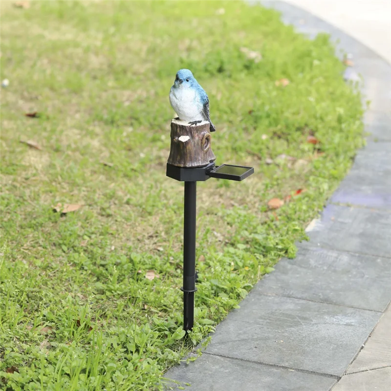AF90-Solar Resina Casa Luce Esterna Impermeabile LED Cartoon Spina di Terra Luce Decorazione del Giardino Lampada da Paesaggio per Prato