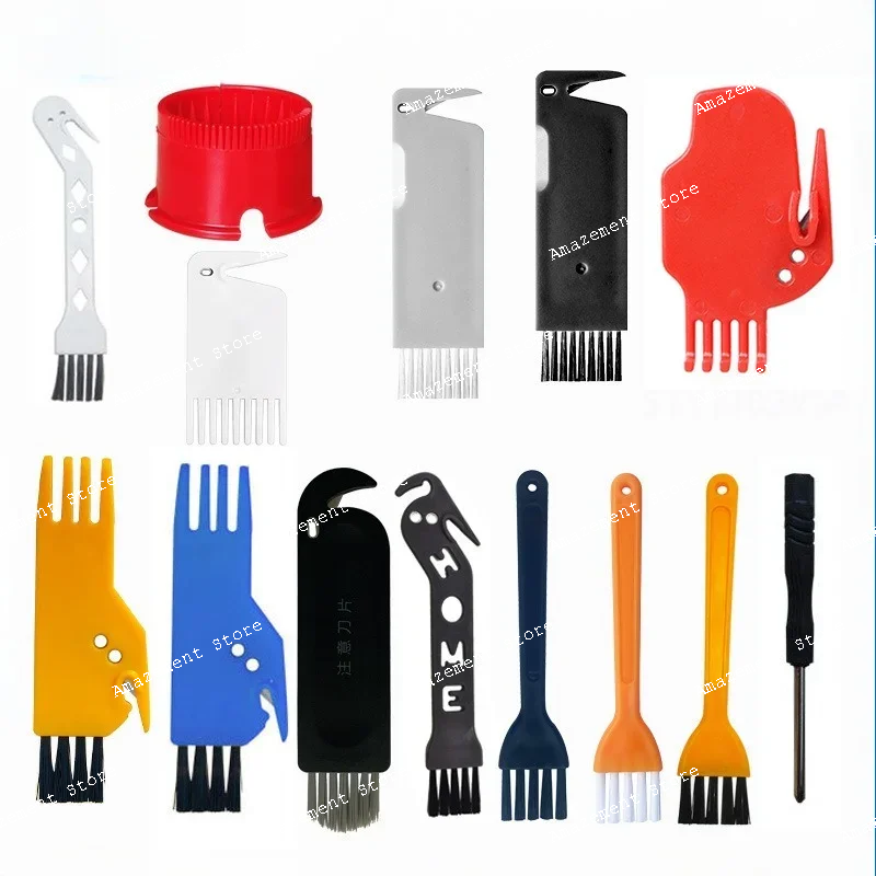 

3pcs, suitable for sweeping machines, vacuum cleaners, universal cleaning brushes, bird gray white red cylinder brushes