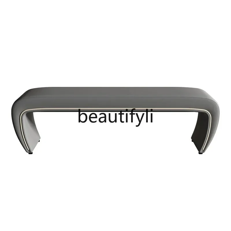 TTT Shoe changing stool at home door against the wall Long stool at home Shoe stool Cloakroom Long sofa