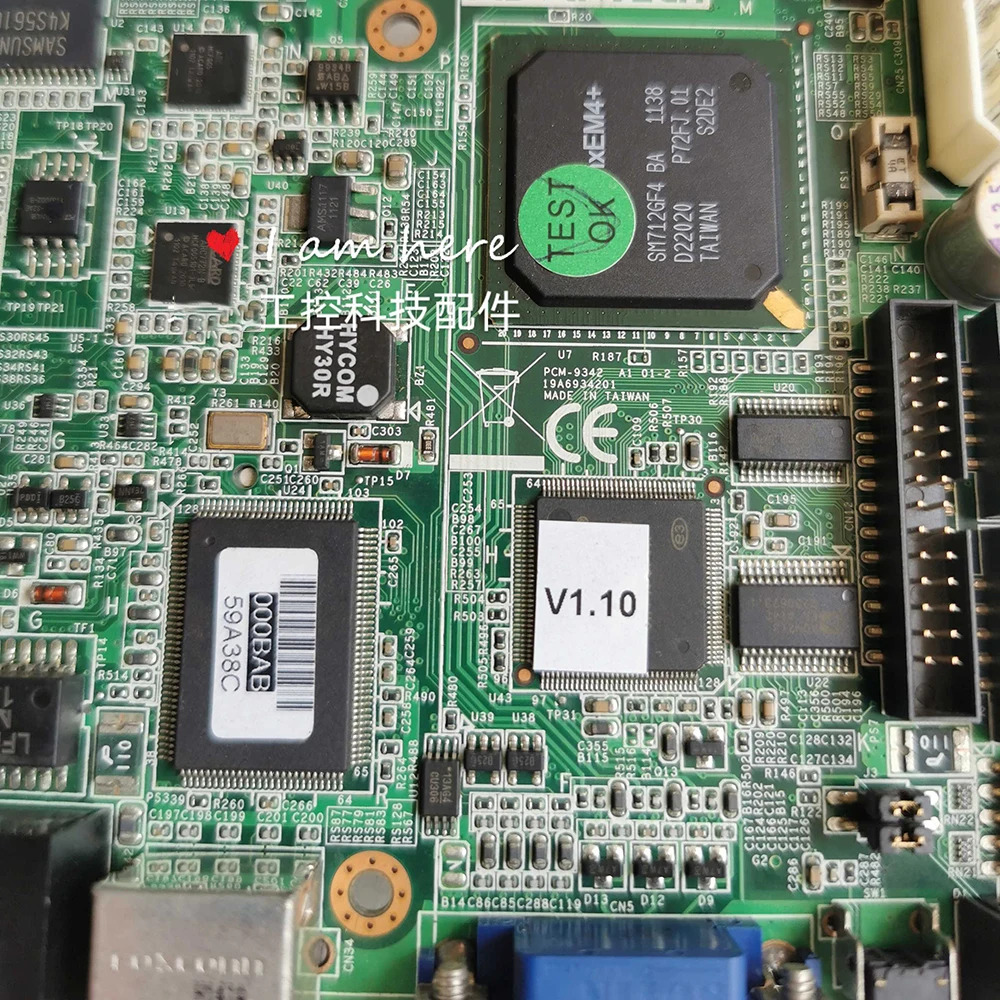 For Advantech Original Disassembly Industrial Control Motherboard PCM-9342F PCM-9342 A1