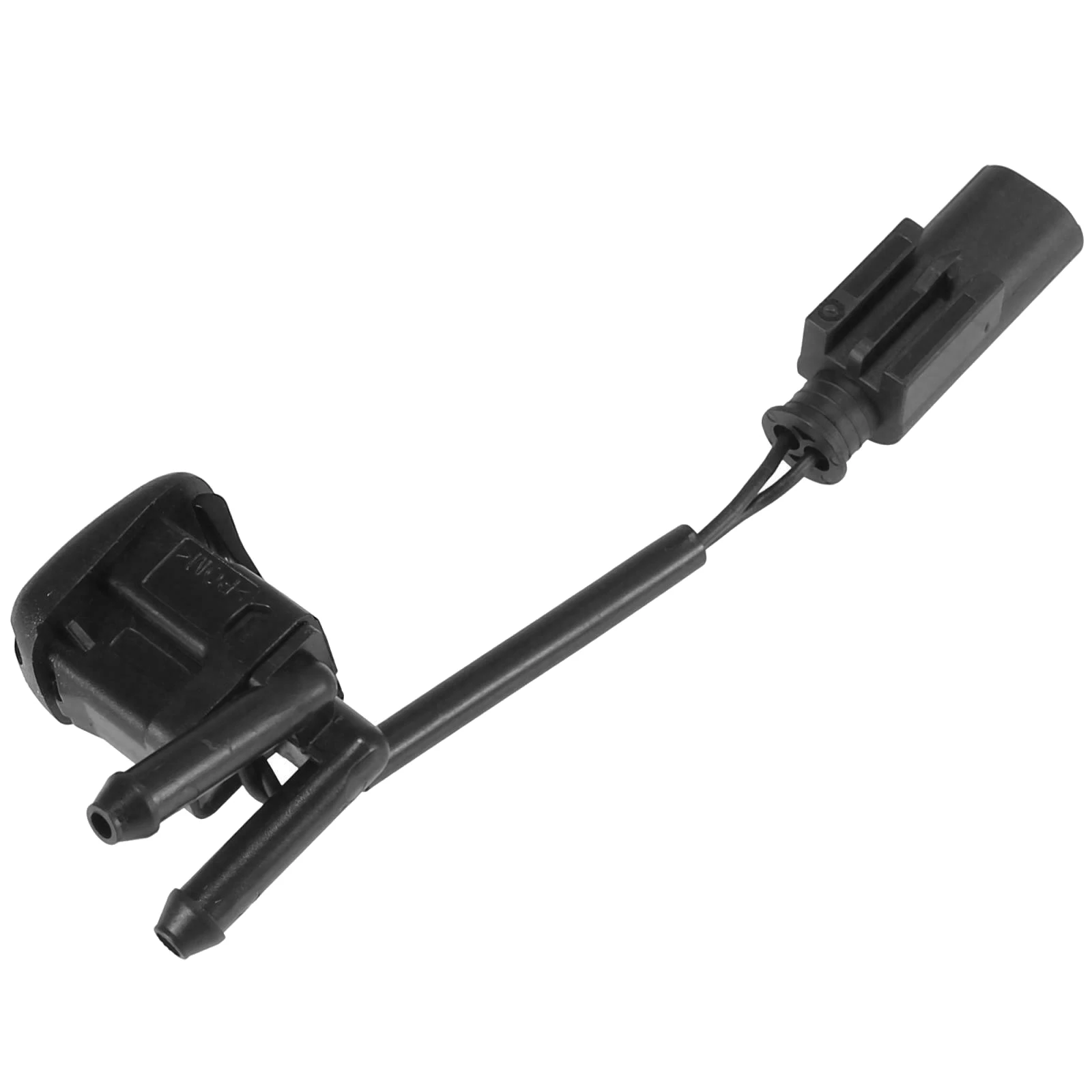 A19Q-For -BMW E39 5-Series 1997-2003 525I 528I 530I 540I M5 Windshield Washer Nozzle Heated Dual Inlet Squirter Jet