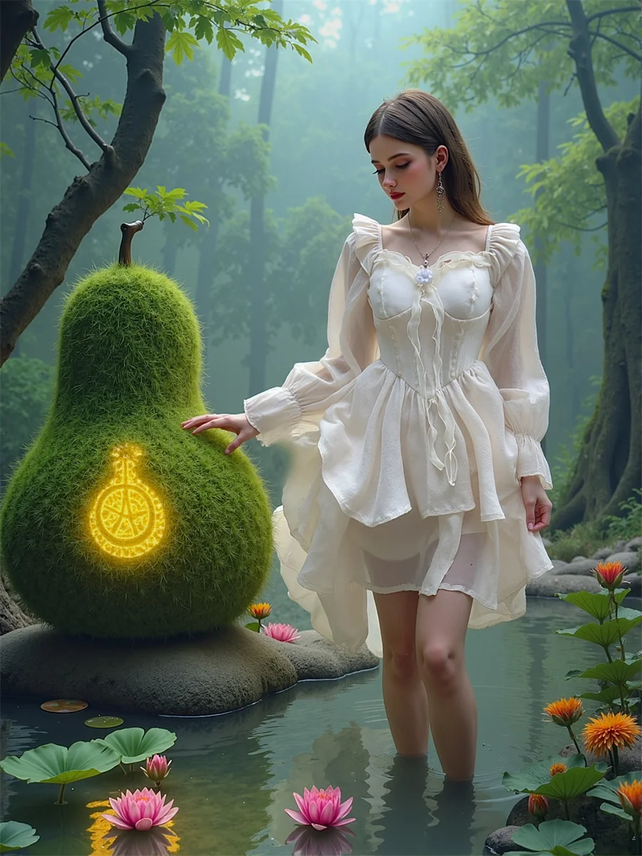 فستان نسائي أبيض أنيق أنيق بأكمام مضيئة ورقبة على شكل حرف v ربيعي رومانسي برقبة دائرية وخصر ضيق هاراجوكو هيبي للخريف