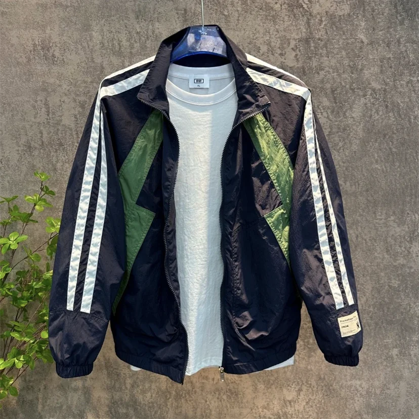 

Quick Dry Loose Fit Long Sleeve Men's Jacket Summer New Style Windproof Sun Protection Casual Fashion Polyester Fabric Zipper...