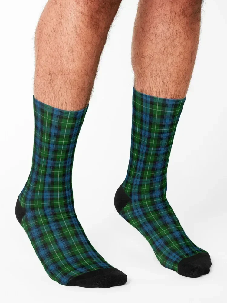 Lamont Clan Tartan Socks Sports fashionable Climbing tennis Boy Child Socks Women's