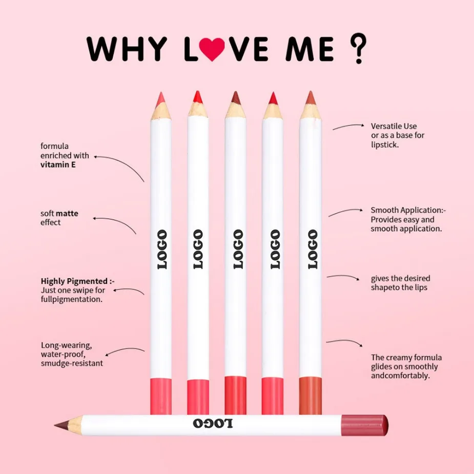 Private Label Nicht verschmierender, matter Lippenstift, langlebig, wasserfest, tierversuchsfrei, Schönheitslippenstift, individuelles Logo, Großhandel, Make-up