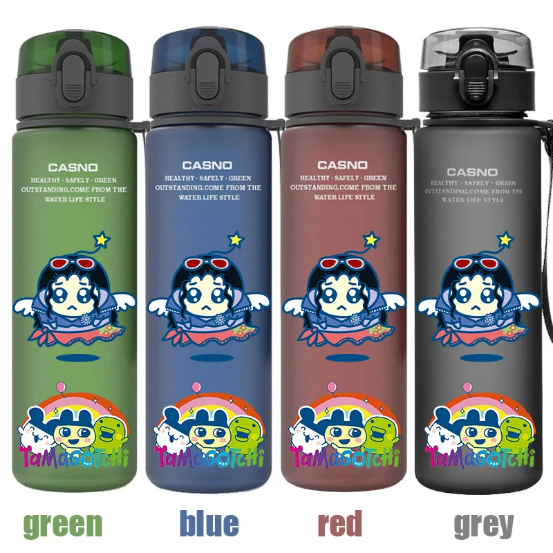 Jogo japonês pet tamagotchi momametchi kuchipatchi milktchi mimitchi momotchi copo de água de plástico garrafa potável escola gourde