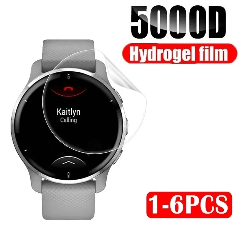 

Full Hydrogel Protective Film for Garmin Vivoactive 5 4 4s 3 Garmin Venu 2 Plus 2s 3 3s Screen Protector Protection Cover Foil