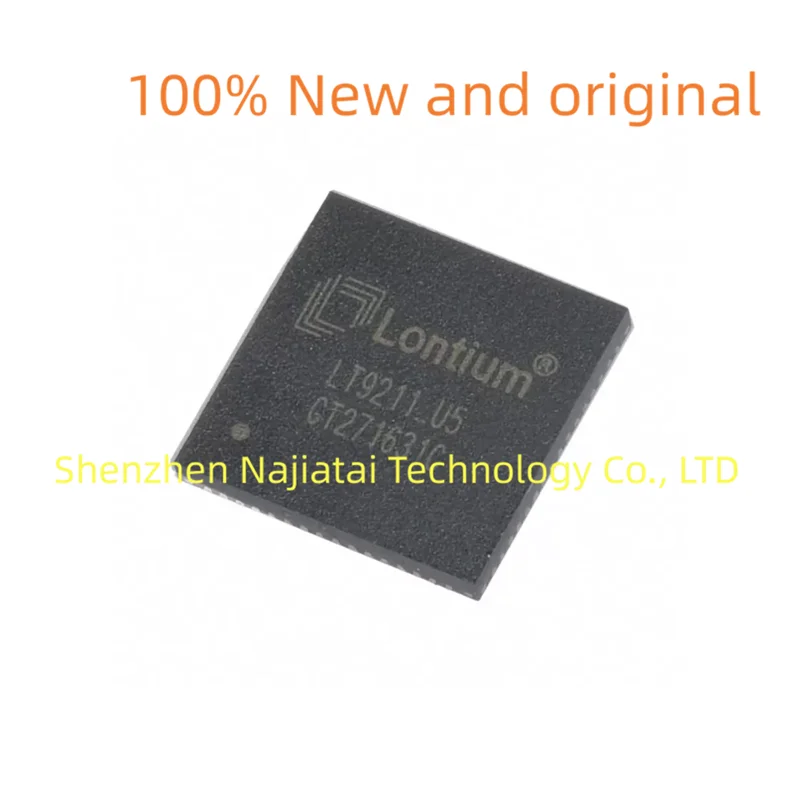 10 buah/lot 100% asli baru LT9211-U5 LT9211 QFN64 IC Chip