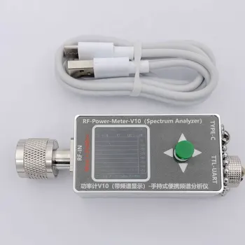 RF-Power-Meter-V10 RF power meter handheld spectrum analyzer with spectrum display and type-c port