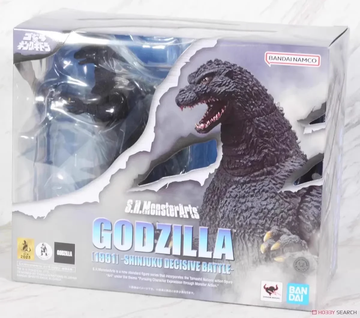 Bandai S.H.MonsterArts SHM GODZILLA 1991 SHINJUKU DECISIVE BATTLE