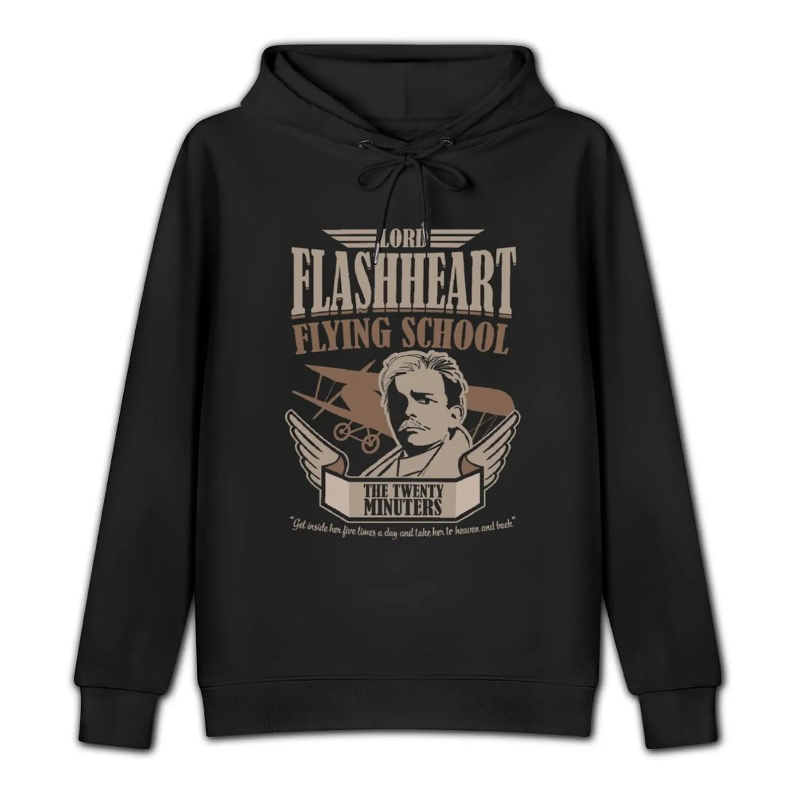 Lord Flashheart Flying School - The Twenty Minuters Pullover Hoodie mens clothes autumn jacket men hoodie man