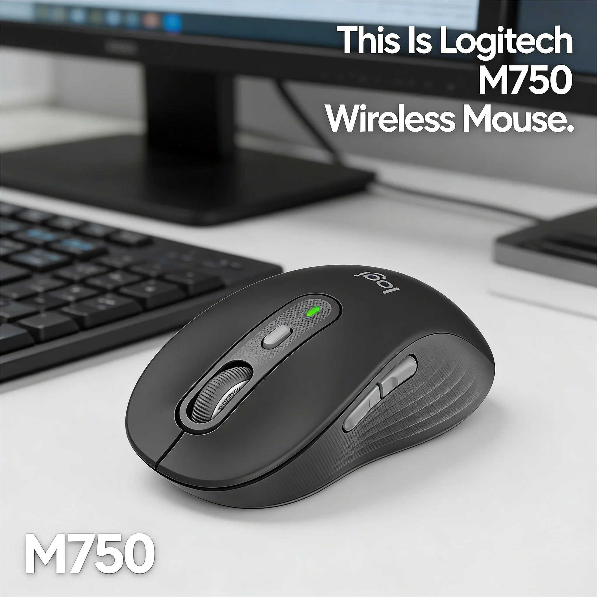 

M750 Multi-Platform Office Mouse Seamless Device Switch Mac-Friendly Design /G102/G203/G304/MX Anywhere 3S/M220/M100R/M221/M280
