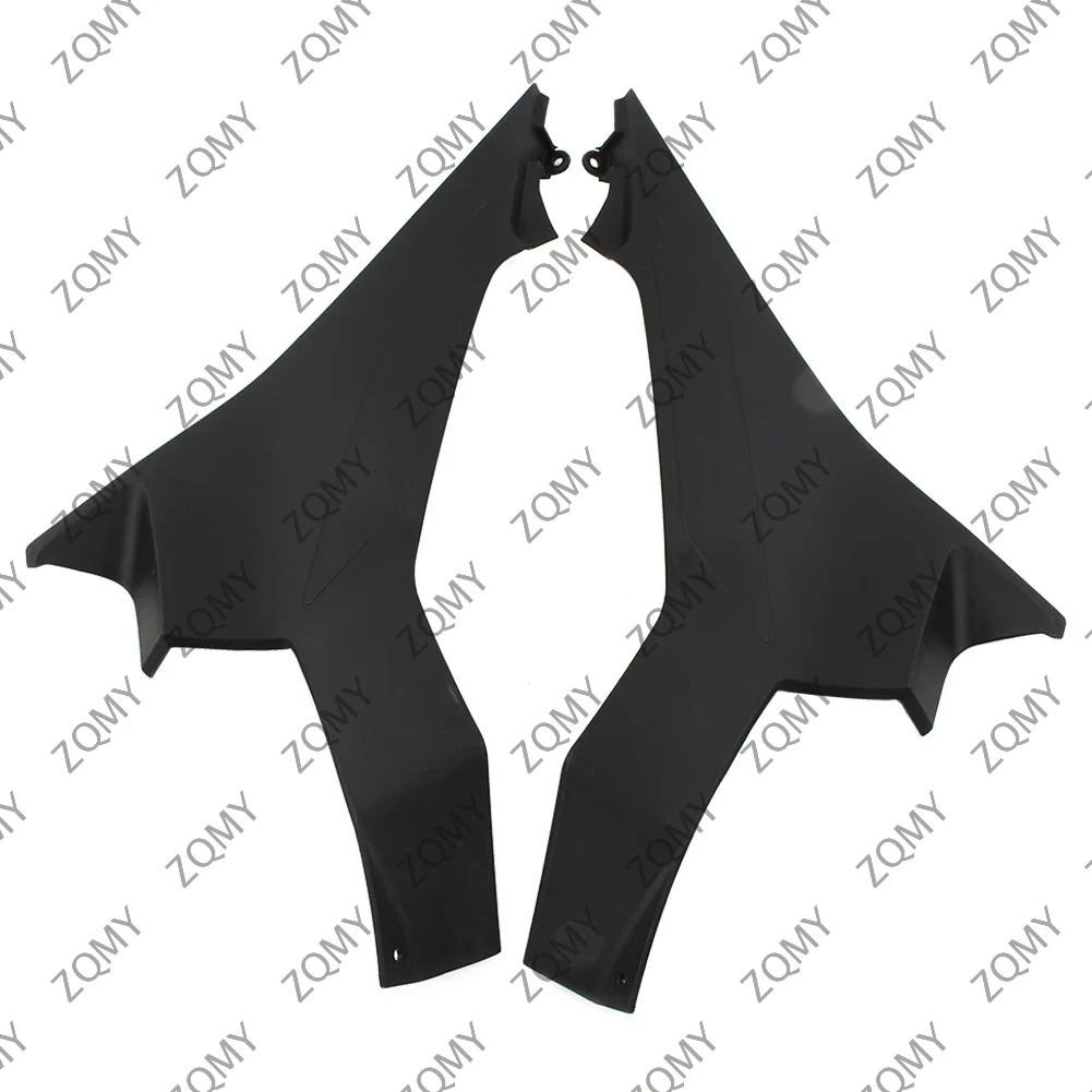 2Pcs Motorcycle Seat Side Fairing Cowl Panel Cover For Kawasaki Ninja 400 EX400​2018 2019 2020 Black