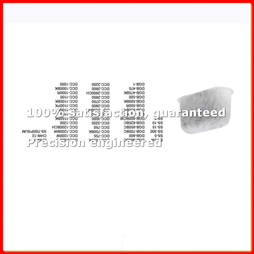 10Pcs Replacement Activated Charcoal Water Filters for Coffee Machines-A55K